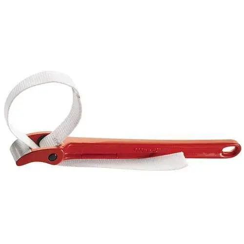SES TD06J-2/2 12-Inch Aluminum Strap Wrench with Adjustable Belt