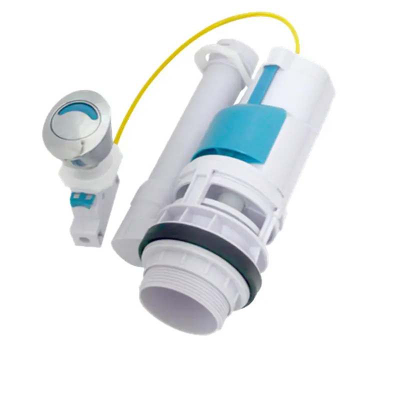 Showy Turquoise Dual-Wire Cistern Flush Valve – 52mm Outlet | Model SHOWY-2956-4