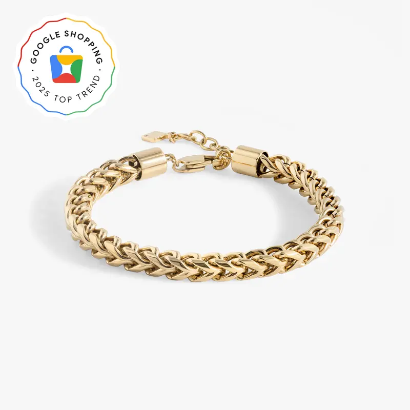 Slim Wheat Chain Adjustable Bracelet for Everyday Wear