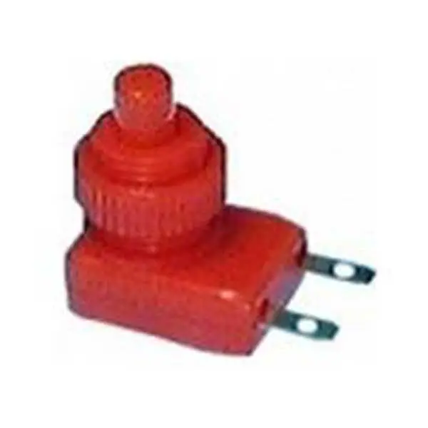 SPST Canopy-Mount Push Button Switch