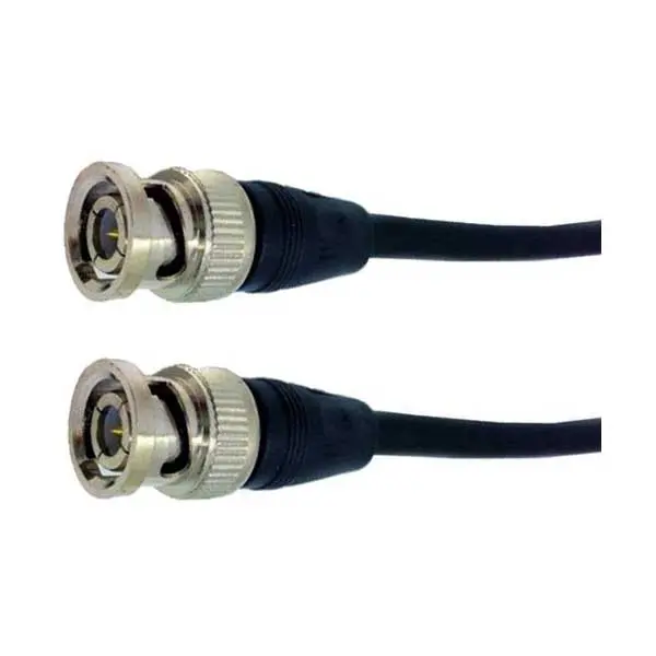 SR Components 6ft BNC RG59/U Cable — Nickel-Plated Male-to-Male Coaxial