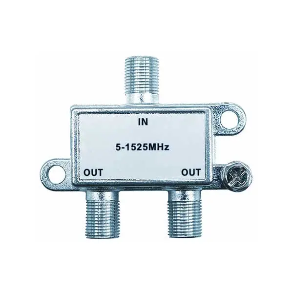 SR Components COAXSP2 MoCA-Compliant Coax Splitter – 2-Port, 75Ω, 5–1525MHz Digital Signal Support