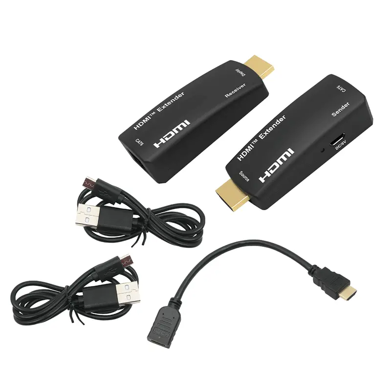 SR Components HDMI over Ethernet Extender Kit – 1080p Compact Solution