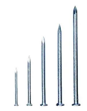 Standard Common Nails – Assorted Lengths (10–40mm) – Model CN-10/14/20/24/30/34/40