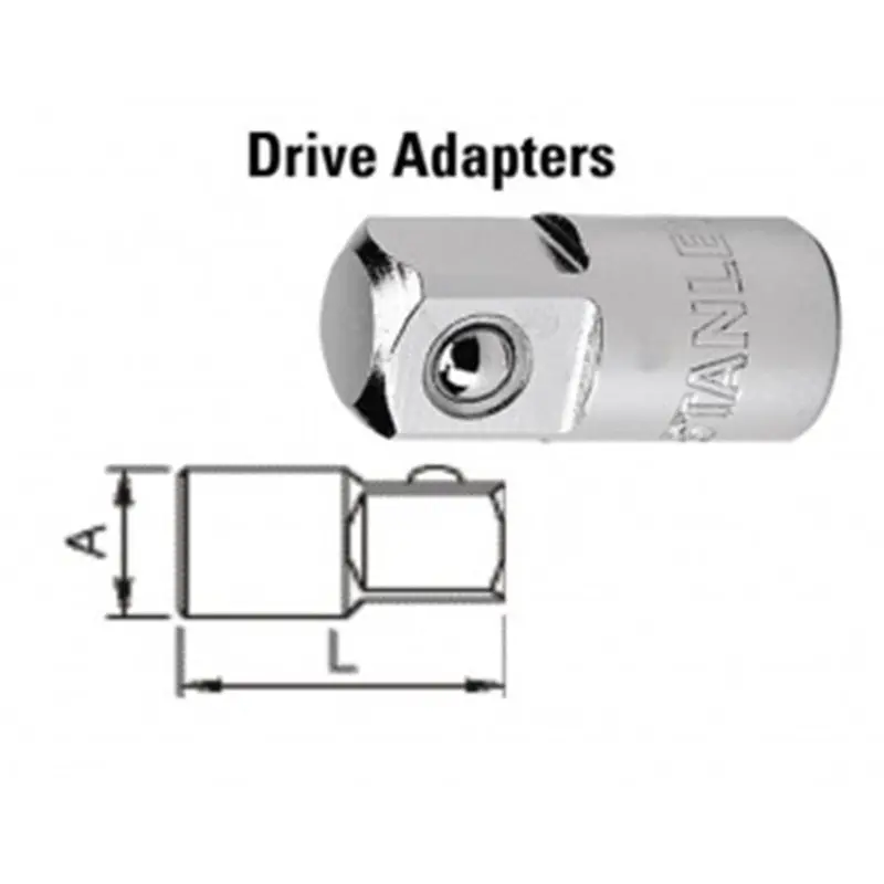 Stanley 1/2″ to 3/8″ Drive Socket Adapter – Discontinued Model STMT86214-8B