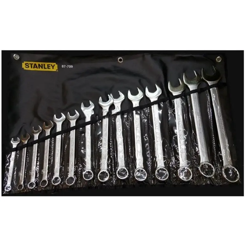 Stanley 14-Piece Imperial Combination Wrench Set – 3/8″ to 1-1/4″