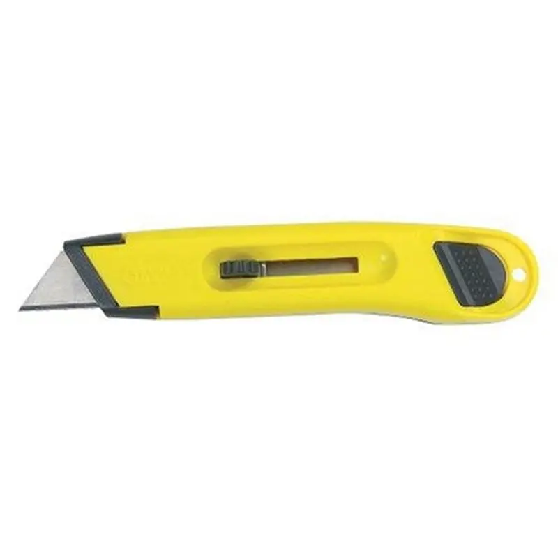Stanley 6-Inch Retractable Utility Knife with Ergonomic Plastic Handle – 10-065