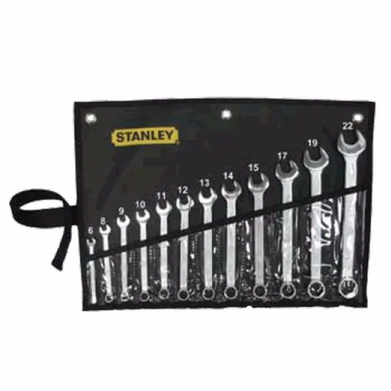 Stanley 95-094-1 Slimline 12-Piece Combination Wrench Set (6–22 mm)