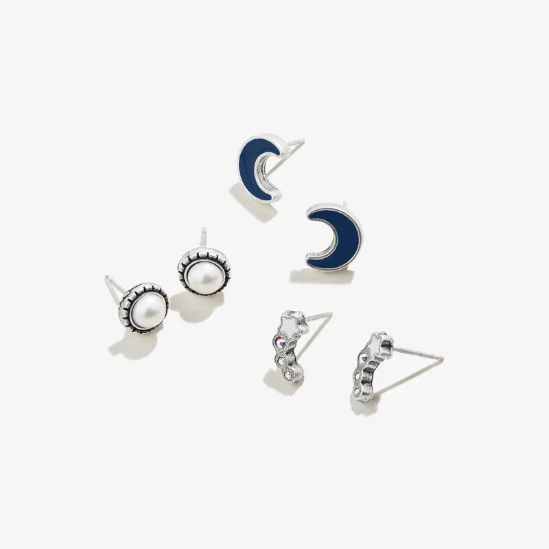 Starry Wish Stud Earrings – Trio Pack