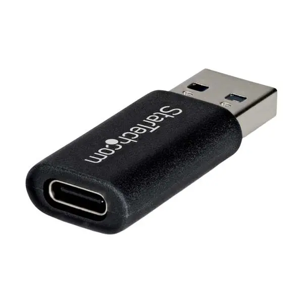 StarTech USB-A to USB-C Adapter – 10Gbps Data Transfer, USB 3.2 Gen 2, Compact Format