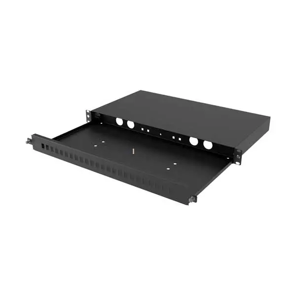 STV-FOB LCD24 1U 24-Port LC Duplex Fiber Optic Patch Panel – Blank Configuration
