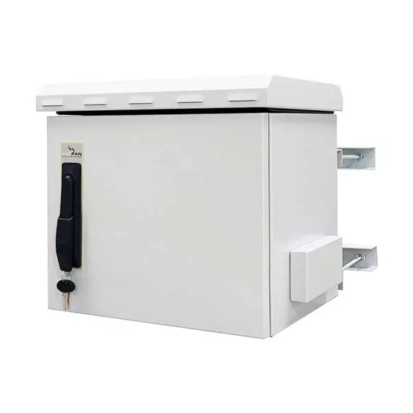 STV-HC-5U325-ip66 Outdoor-Ready 5U 10-Inch Double-Walled Mini Pole Rack Cabinet (IP66 Rated)