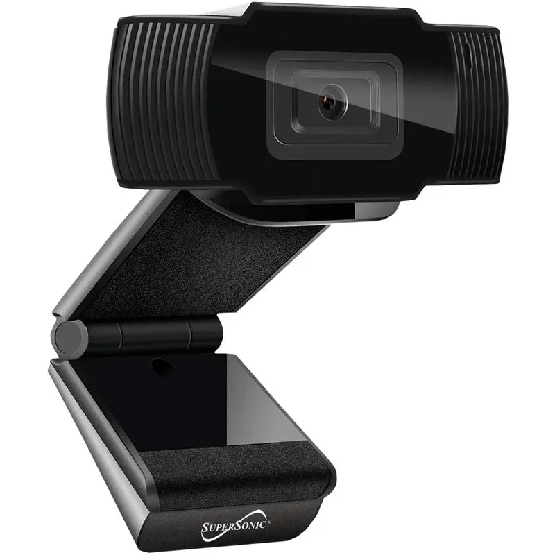 SuperSonic SC-940WC Pro HD Webcam – 2MP, 1080p at 30fps, USB Plug-and-Play for Streaming & Remote Work