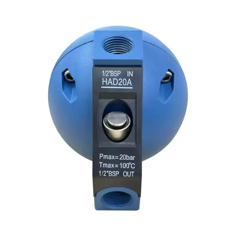 Tank Automatic Drain Valve with Blue Ball Mechanism