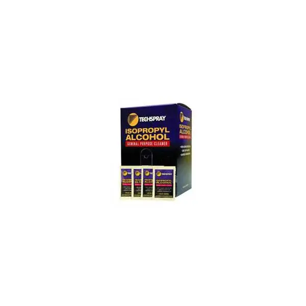 Techspray General-Purpose Cleaning Wipes – Non-Woven, Low-Lint, 50-Pack