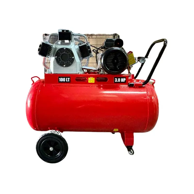 Tiger 3HP Oil-Free Belt-Drive Air Compressor – 100L Tank, Export Model Only | BWL70-100