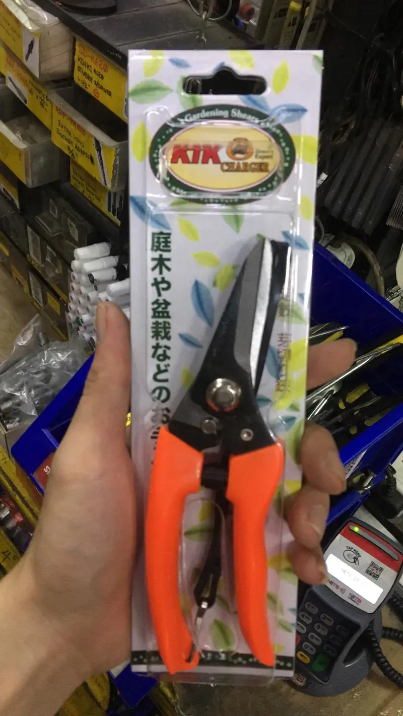 Tiger/KTK SHEAR-KTK702A Premium Pruning Shears – Lightweight, Sharp Curved Blades