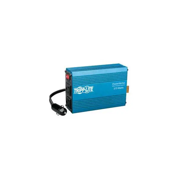 Tripp Lite 375W Ultra-Compact PowerVerter Car Inverter with Dual 120V Outlets