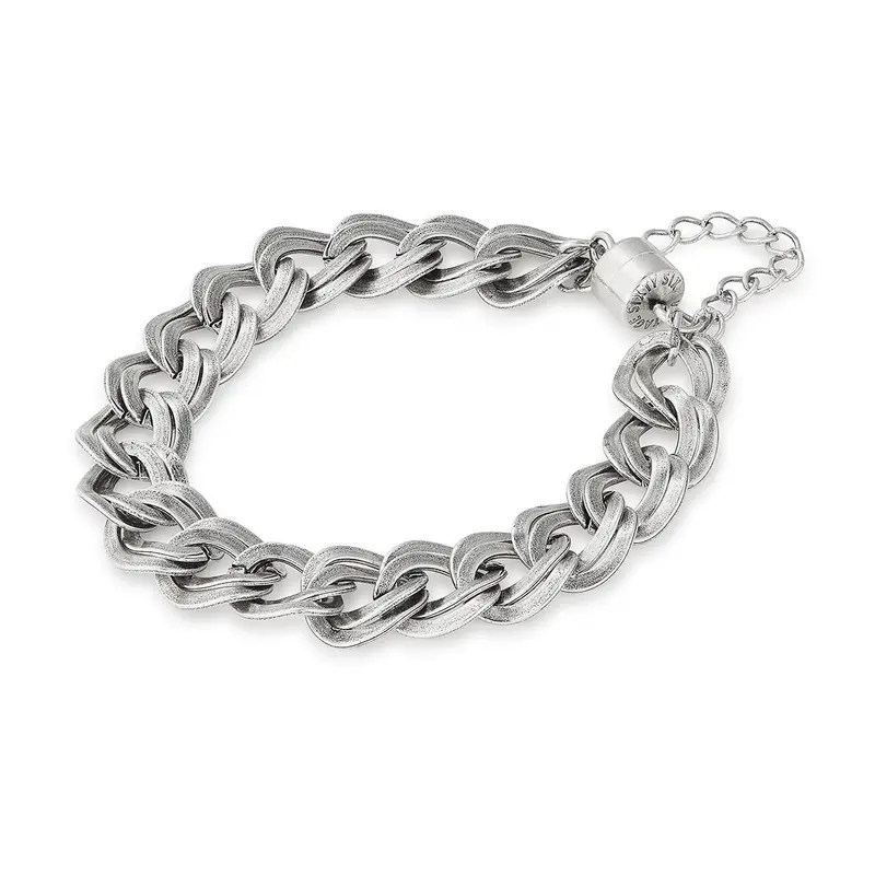 Twisted Chain Magnetic Closure Bracelet