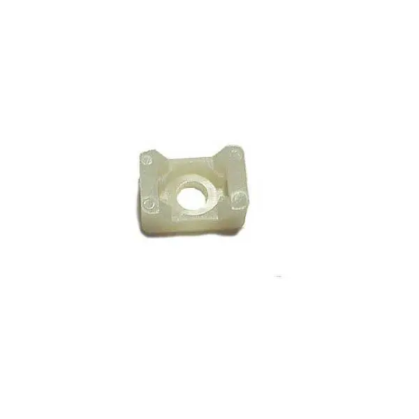 Universal Cable Tie Mounting Base – Compatible with #6 or #8 Screws, Secure Fastening Platform