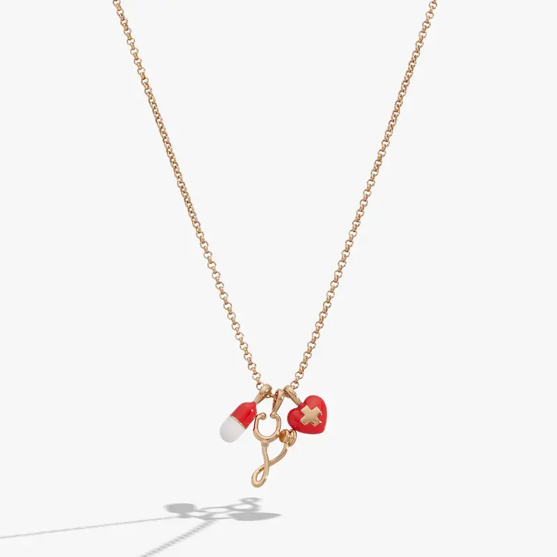 ‘Unsung Hero’ Healthcare Charm Necklace – Empathetic Healthcare Tribute