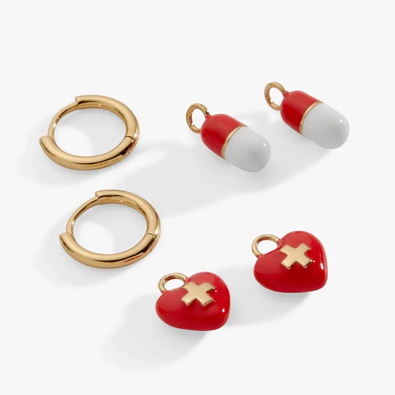 ‘Unsung Hero’ Healthcare Earring Set – Thoughtful Medical Professional Gift
