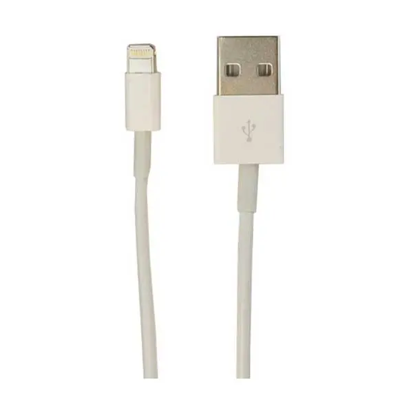 VisionTek 900704 1m (3.3 ft) White Lightning to USB-A Cable