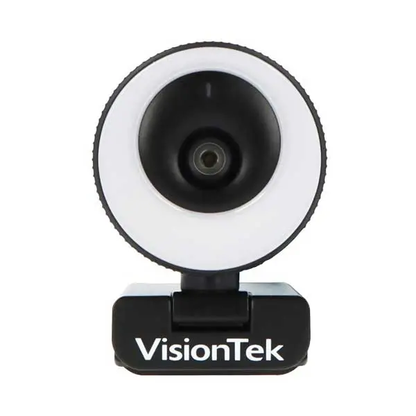 VisionTek VTWC40 Premium Autofocus 1080p USB Webcam for Remote Work & Streaming