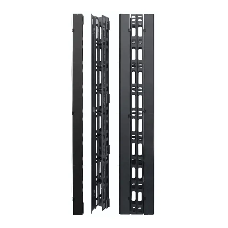 Wavenet VCNB-3X3X74D Dual-Sided Vertical Cable Manager – 74″ Steel Frame
