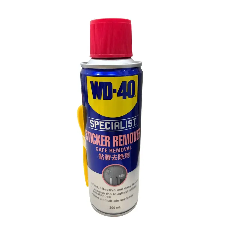 WD-40 Specialty Sticker Remover – 200ml Aerosol, Pack of 24 per Carton
