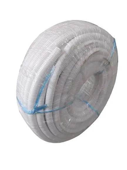 White Flexible Conduit Hose for Electrical Wiring Protection | HOSE-FHW