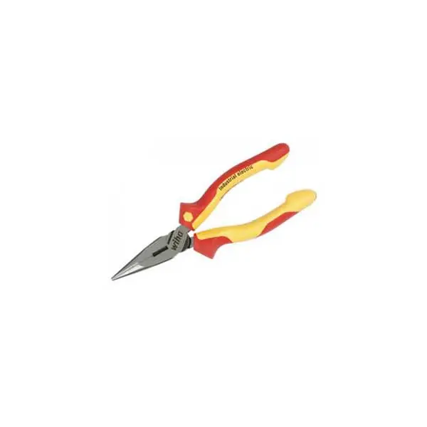 Wiha 1000V Insulated Long-Nose Pliers for Precision Electrical Tasks