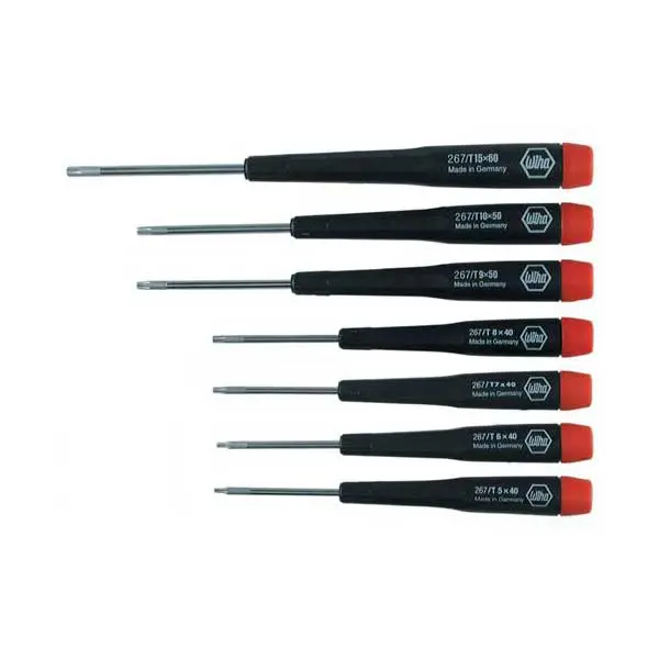 Wiha 7-Piece Precision Torx Screwdriver Kit