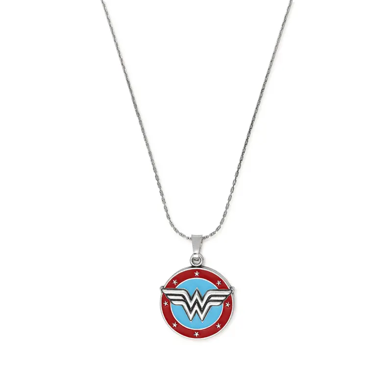Wonder Woman Logo Pendant Necklace