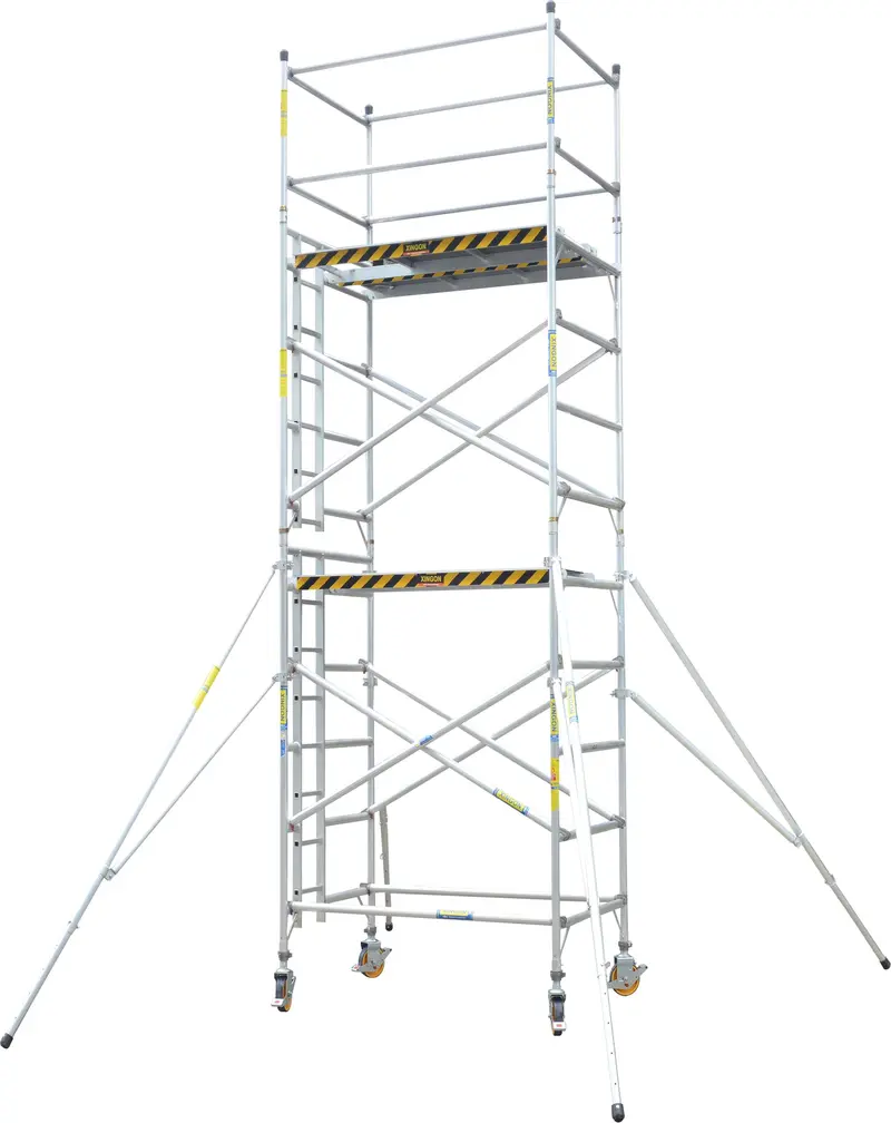 XG L-XG178SW-4.5M Double-Width Aluminum Scaffolding Tower – 4.5m Platform Height