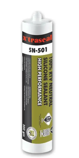 X’Traseal SN-501 Neutral-Cure RTV Silicone Sealant – 100% Silicone, 24-Pack | SIL-XSN501
