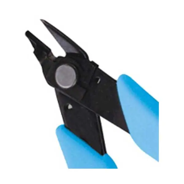 Xuron Micro-Shear Flush Cutter with Integrated Lead Retainer Clip