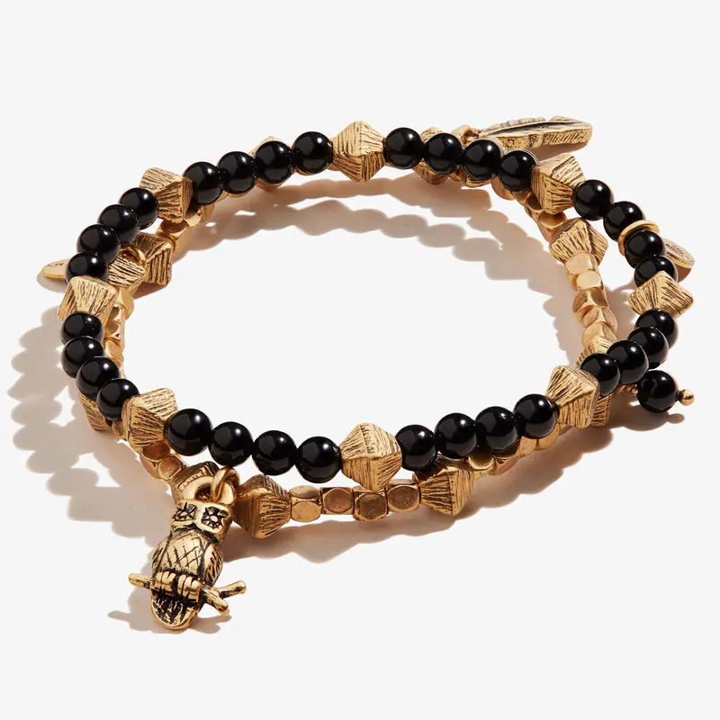 Yellow Owl Stretch Bracelets – Twin Set