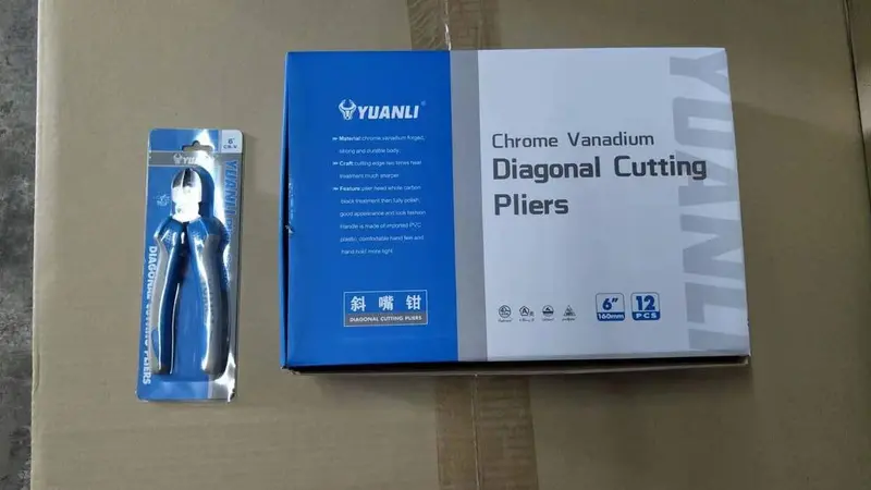 Yuan Li PLR-HB46C Diagonal Cutting Pliers – Precision 6″ or 8″ Wire Cutters