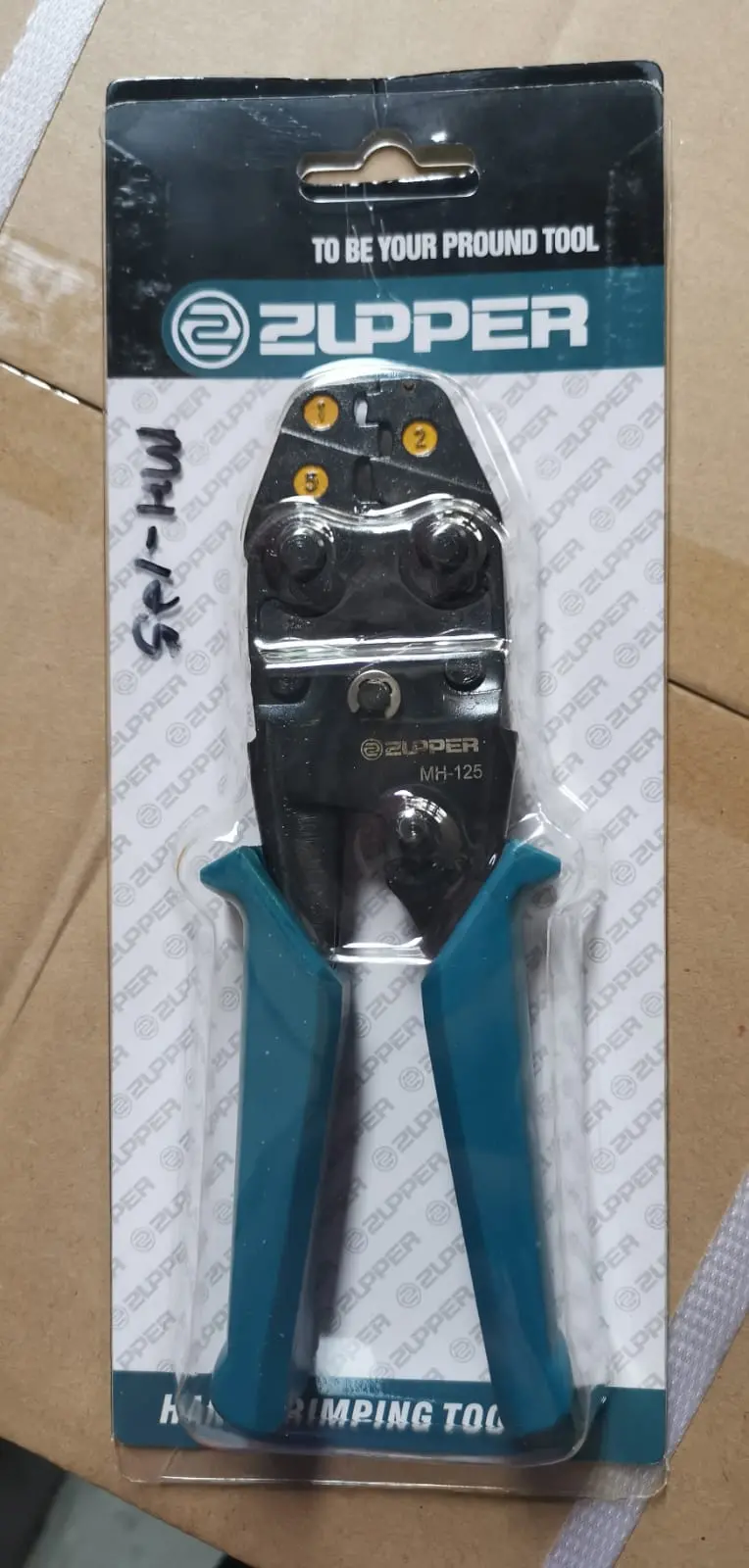 Zupper MH-125 Manual Crimper for 1.00–6.00 mm² Conductors
