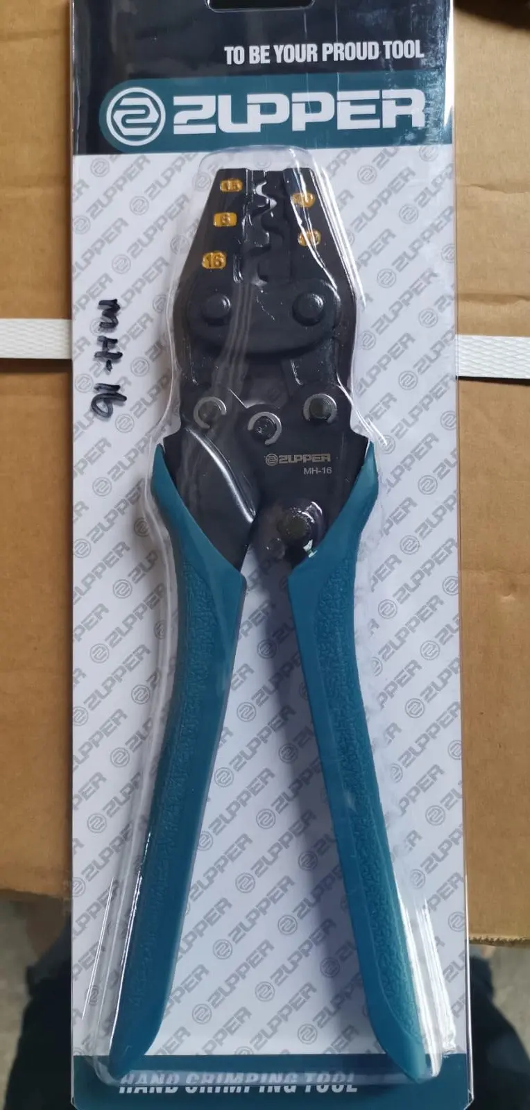 Zupper MH16 Hand Crimping Tool – For Cables 1.25–16 mm²