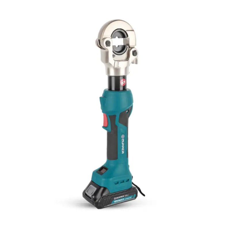 Zupper SL-300 18V Cordless Crimping Tool – 300 mm Jaw Capacity for Electrical Connections