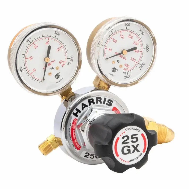 Harris 25Gx-50-510P Single-Stage Propane Regulator – Clamshell Design (3002450) 1