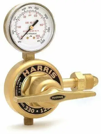 Harris 330-500-580 Single-Stage Argon/Nitrogen Regulator (3001098) 1