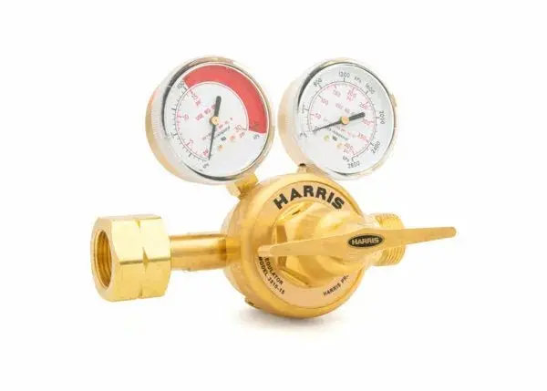 Harris 3510-15 Lh Single-Stage Fuel Gas Regulator — Left-Hand Thread (3003547) 1